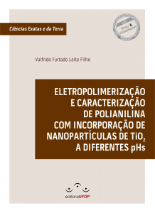Capa para Eletropolimerização e Caracterização de Polianilina com incorporação de Nanoparticulas de TiO2 a diferentes pHs