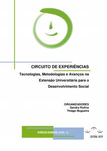 Capa para Circuito de Experiências: tecnologias, metodologias,e avanços na extensão universitária para o desenvolvimento social Vol.1