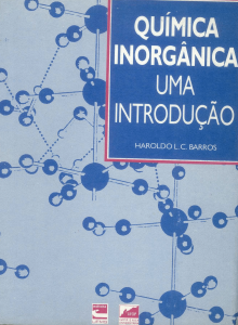 Capa para Química Inorgânica uma introdução